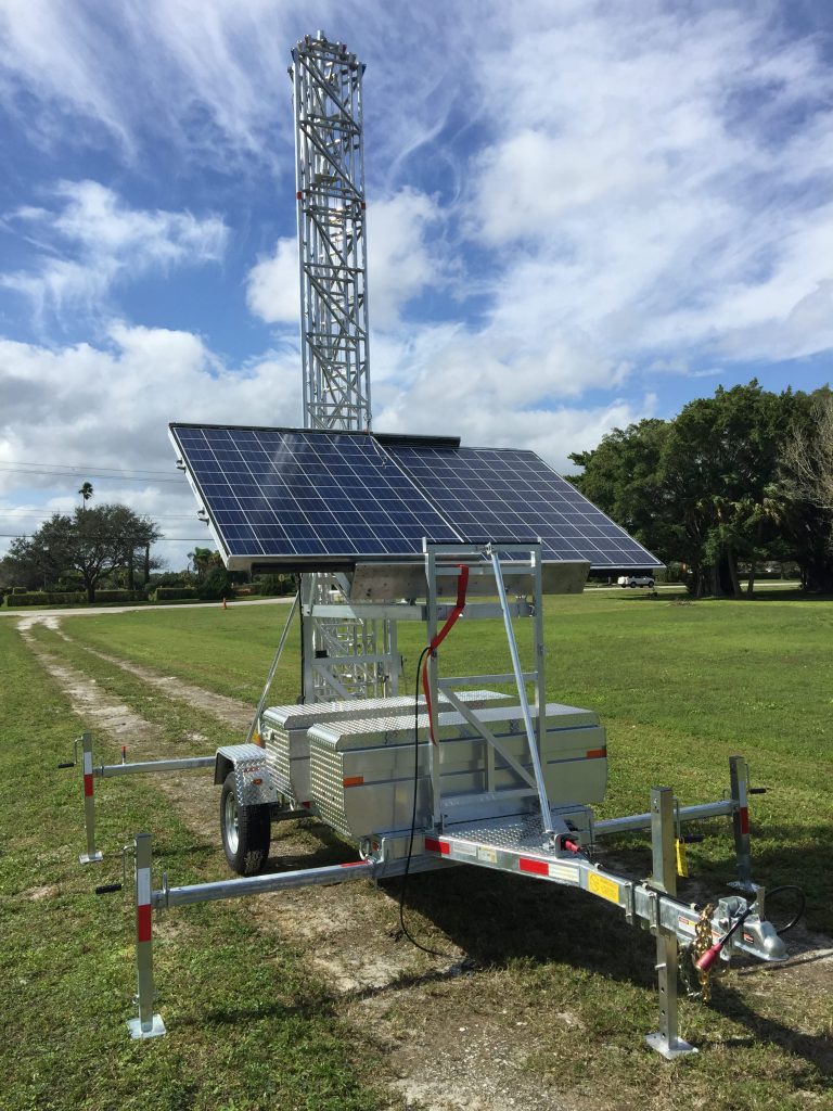mobile solar tower